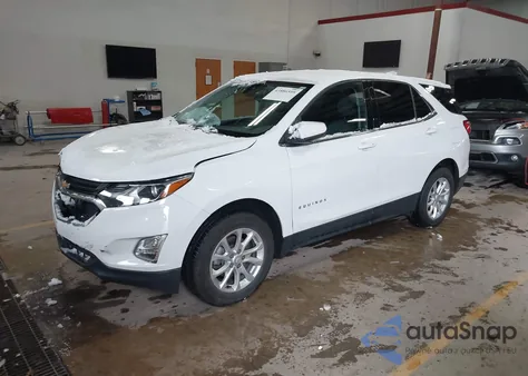 2020 Chevrolet Equinox Awd Lt 1.5L Turbo из США, поврежденный, VIN 3GNAXUEVXLS656898